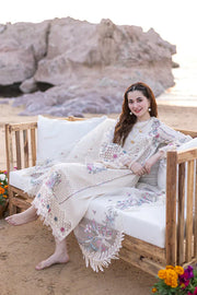 ORGANZA CUTWORK EMBROIDERED DUPATTA AND TROUSER BP-00079