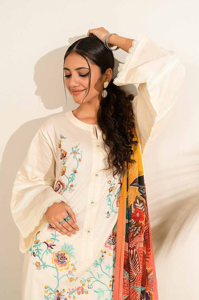 3PC Embroidered BP00022