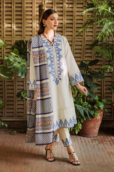 3PC Embroidered BP00029