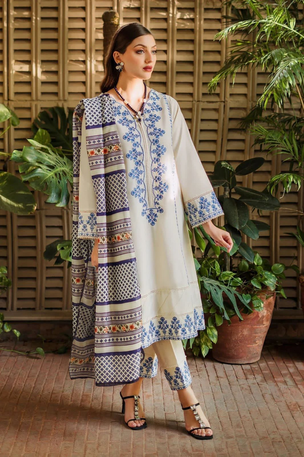 3PC Embroidered BP00029