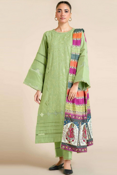 3PC Embroidered BP00047