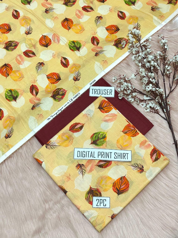 PRINT LAWN 2PC BP00016