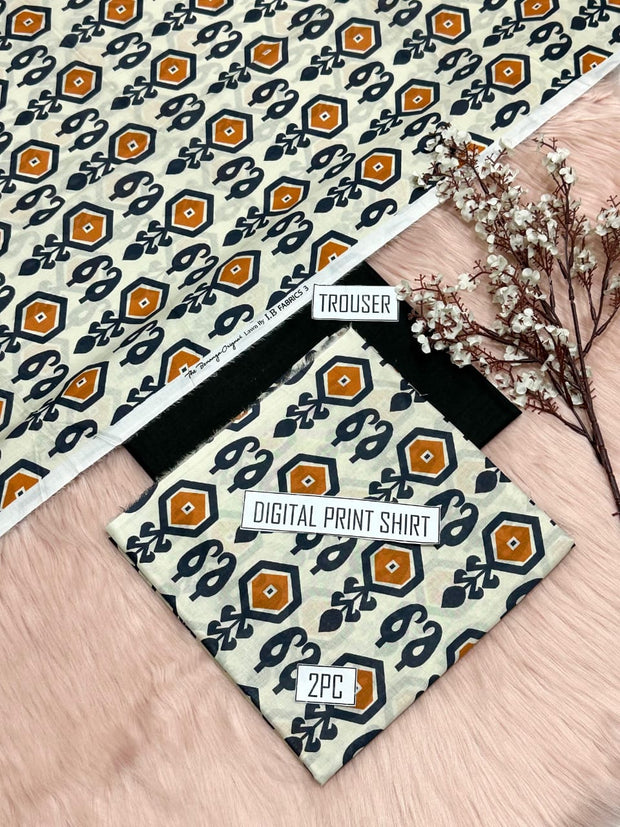 PRINT LAWN 2PC BP0003