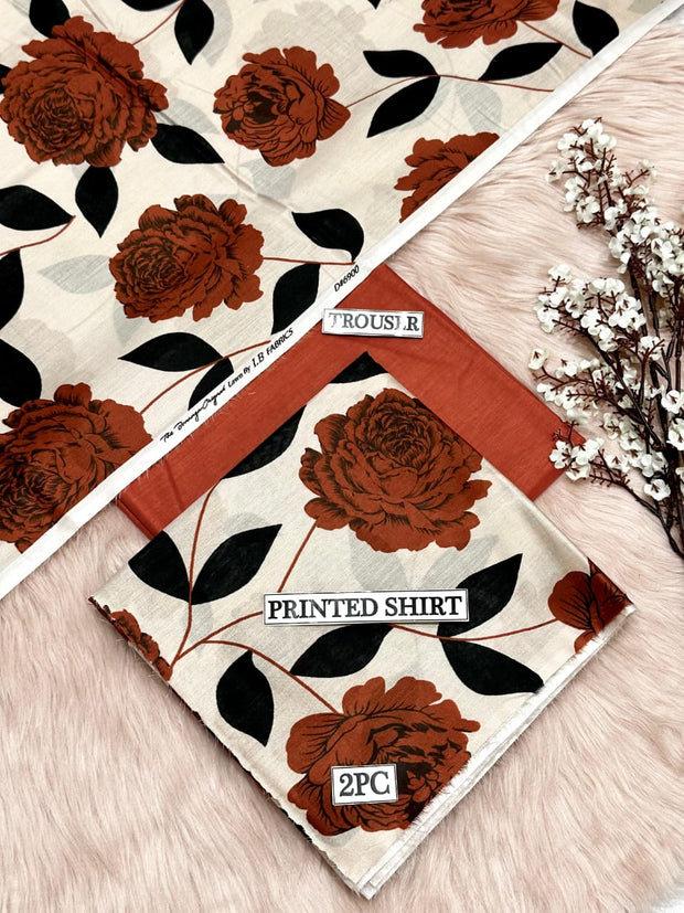 PRINT LAWN 2PC BP0007