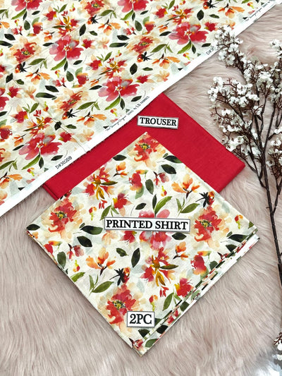 PRINT LAWN 2PC BP00045