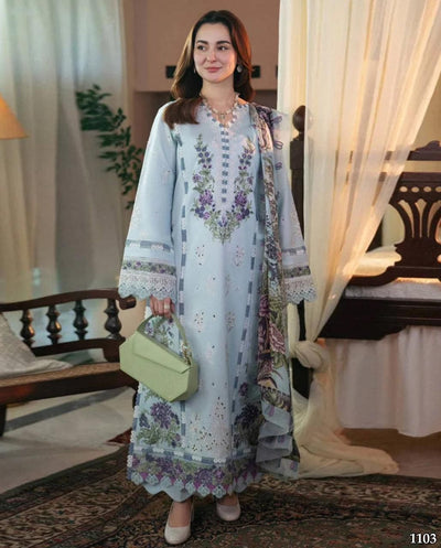 3PC Embroidered BP00059