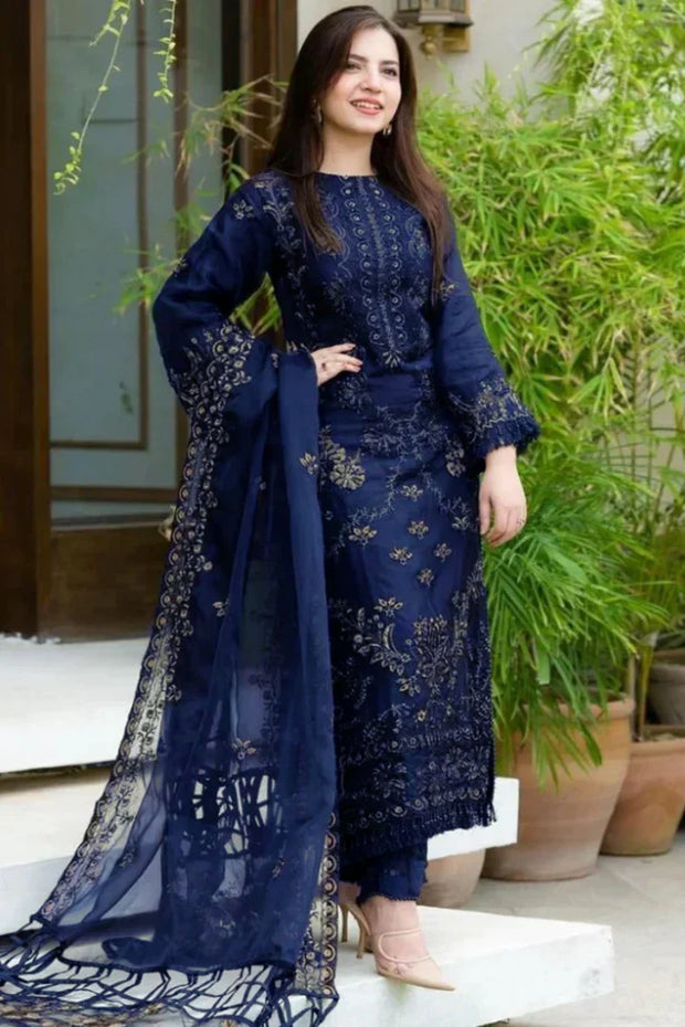 3PC Embroidered BP00077